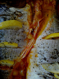 Una foto de Dorada al horno