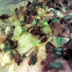 A picture of Brenda's Re-purposed Loaded Potato and Chicken Casserole.