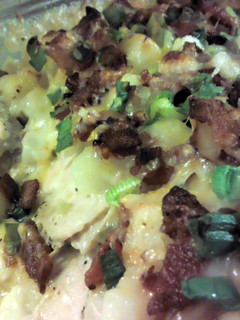 A picture of Brenda's Re-purposed Loaded Potato and Chicken Casserole.