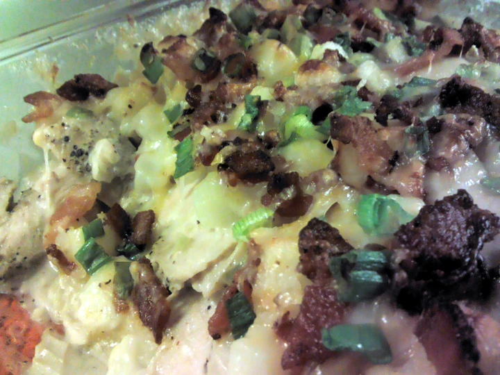 Easy Steps to Prepare Brenda's Re-purposed Loaded Potato and Chicken Casserole the Perfect Can spoil the tongue