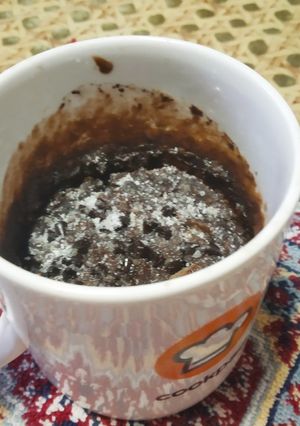 A picture of Chocolate mug cake.