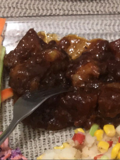 Una foto de Costillas de puerco BBQ sin horno
