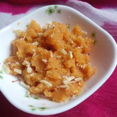 A picture of Moong Dal Halwa.