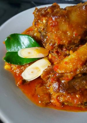 Foto resep Ikan Asap Bumbu Pedas