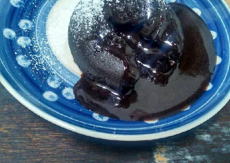 Langkah Mudah untuk Membuat Lava cake KUKUS, Bisa Manjain Lidah