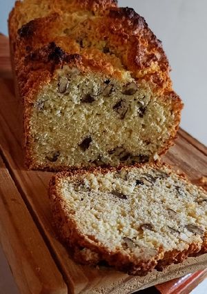 Una foto de Mi primer pan de nuez, súper fácil