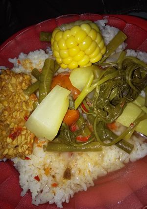 Foto resep Sayur asem sambal terasi
