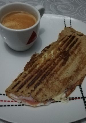 Foto de Crepe de aveia e banana