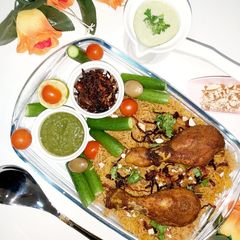 A picture of Chicken Mandi.