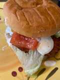Spicy bacon ranch chicken sandwich(Air fried)