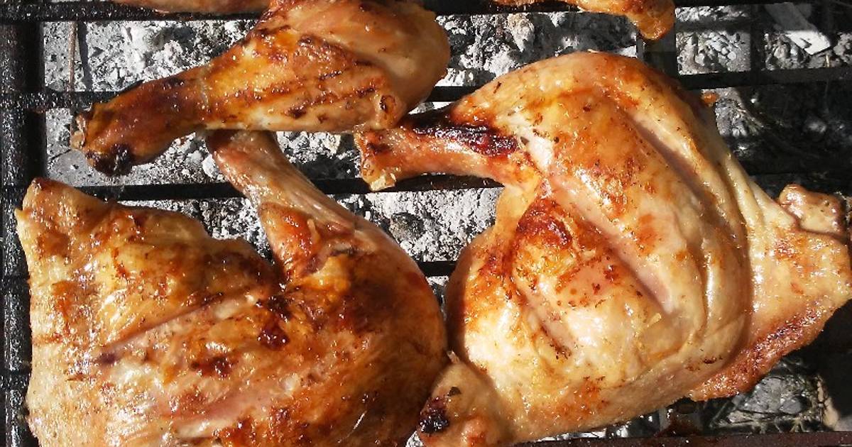 Pollo a la parrilla Receta de Cookpad