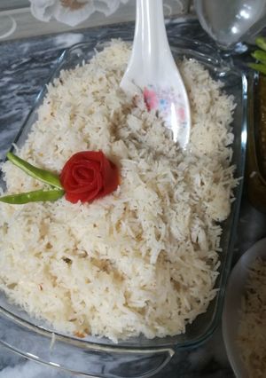 A picture of Luxury daal chawal😋.