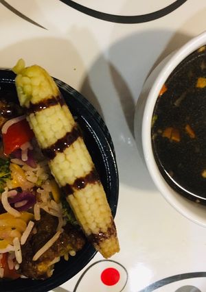 A picture of Veg thai pai rice 🍚.