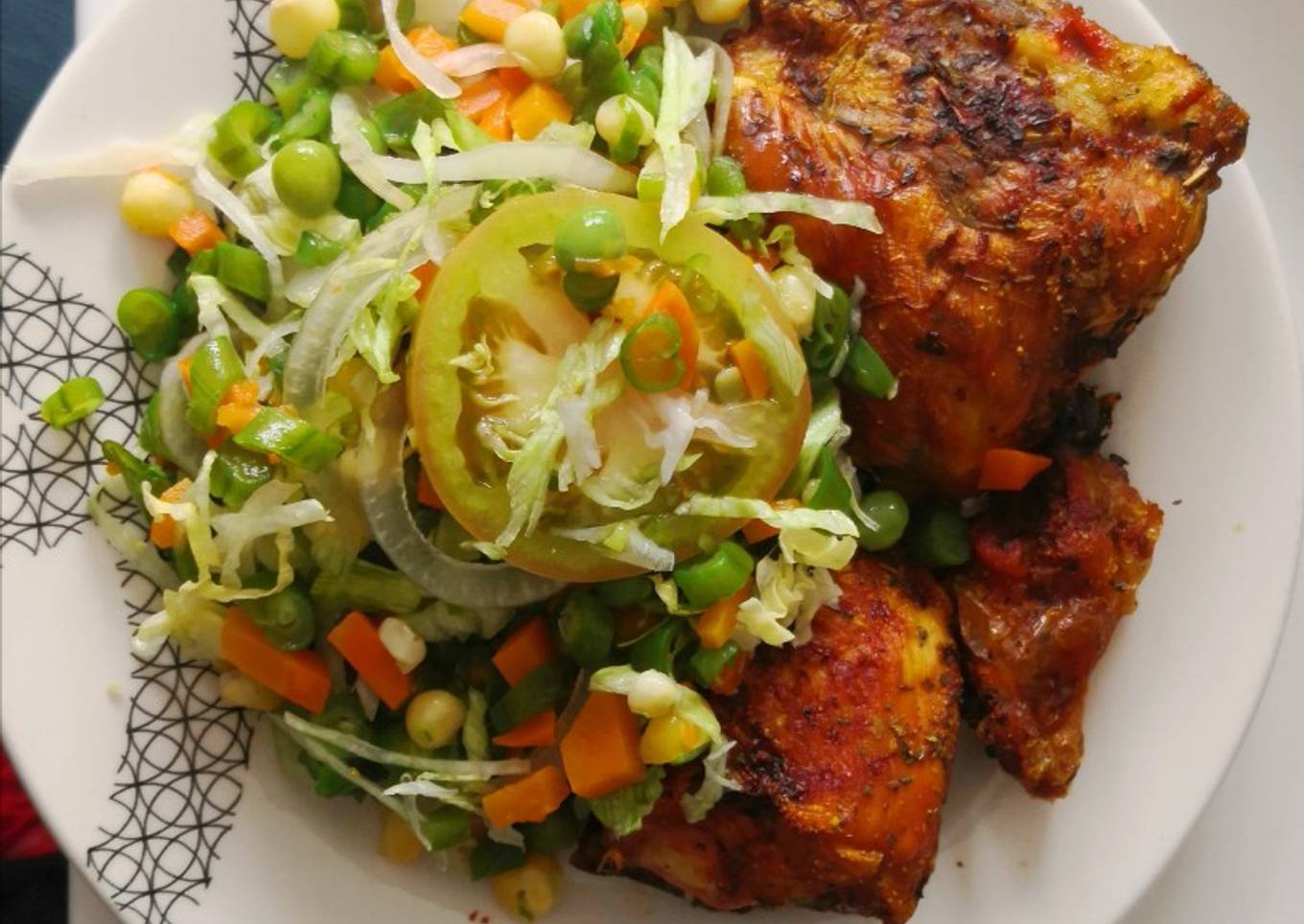 Pollo en airfryer