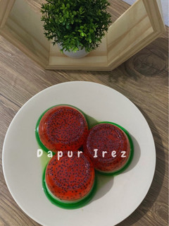 Foto resep Puding Semangka