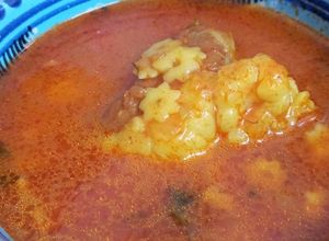صورة لوصفة شوربة النجمة الليبية
