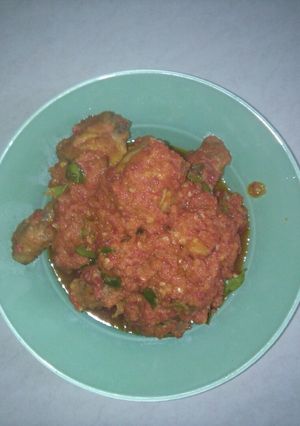 Foto resep Ayam Balado Daun Jeruk