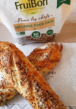 Une photo de Pain tradition aux graines