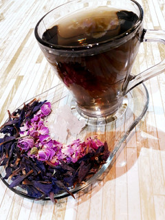 عکسی از دستور دمنوش گل گاوزبان🏵