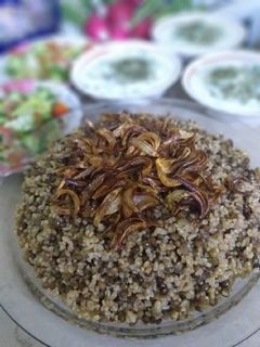 صورة لوصفة مجدرة البرغل 😋