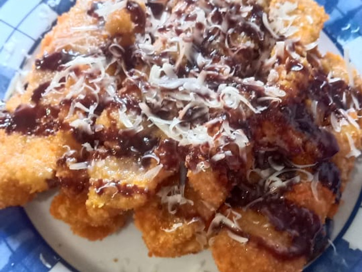 Resep Pisang Goreng Crispy Penyet Keju Coklat Ekonomis