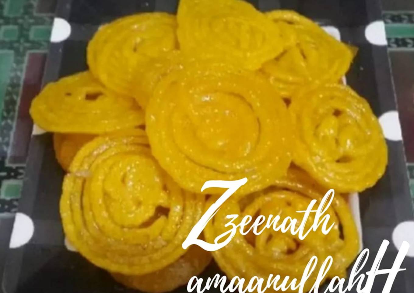 Instant Jalebis (without fermentation)