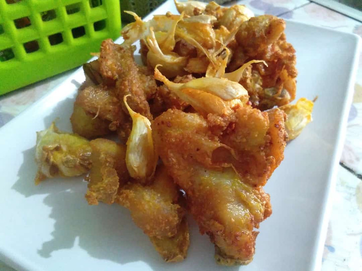 Cara Buat Ayam goreng bawang putih khas batam..krispi, gurih, juicy Yang Bikin Ngiler