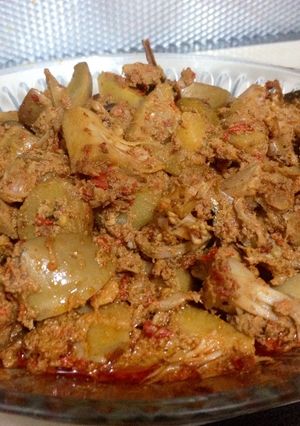 Foto resep Sambalado tanak enak😋😋