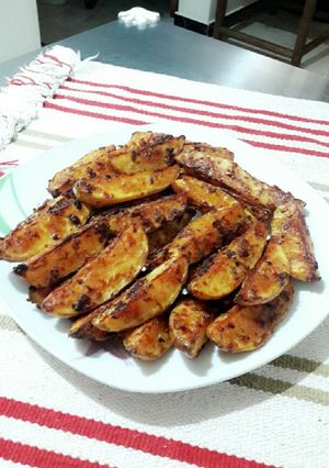 صورة لوصفة بطاطا ودجز