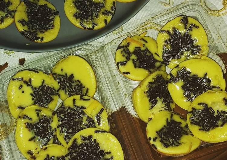 Bagaimana Menyiapkan Kue cubit lembut, Enak Banget