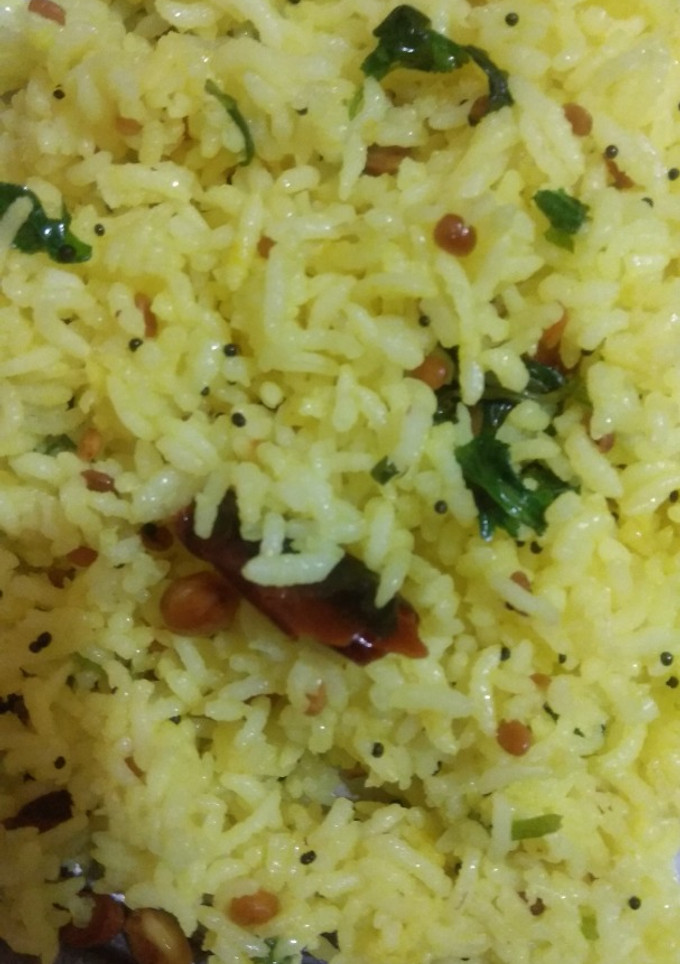 எலுமிச்சை சாதம் செய்முறை முக்கிய புகைப்படம்