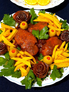 عکسی از دستور مرغ لواشکی