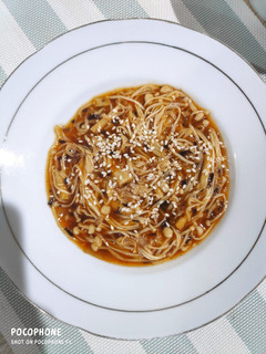 Foto resep Jamur enoki pedas