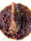 Alubias de Tolosa con codillo de cordero con especias nobles