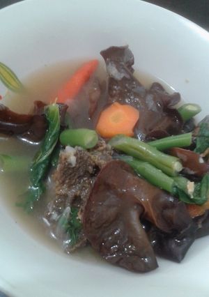Foto resep Sup Jamur Jahe