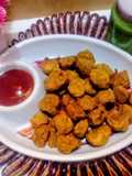 Crispy Air-Fried Soybean Fritters