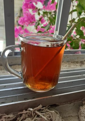 عکسی از دستور چای(دمنوش لیمو امانی) یا شربت لیمو امانی دور نریزیم