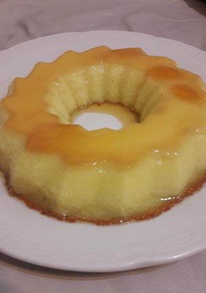 Una foto de Flan de vainilla