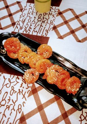 A picture of Paneer Jalebi.