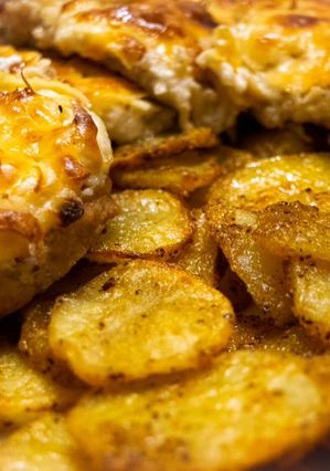 Hagymás-sajtos karaj recept fotója
