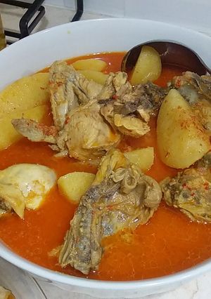 Foto resep Opor ayam kuah kuning simple ala ibuLuRah