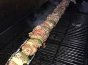 A picture of olives pork