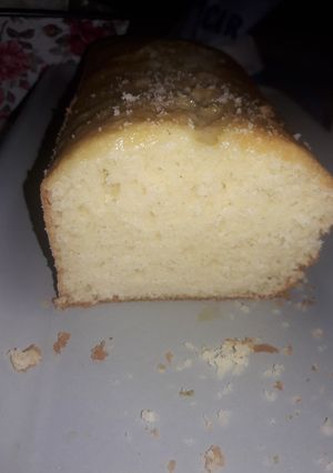 Una foto de Budín de limón