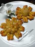 Flower Palmier Cookies