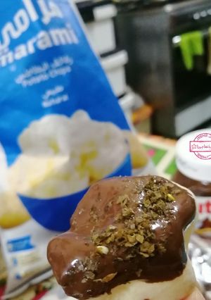 صورة لوصفة شوكو شيبس حلى مالح 🥨🍫