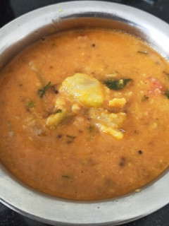 A picture of Raw Mango Sambhar.