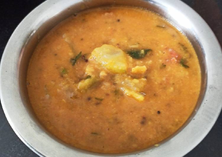 Recipe of Speedy Raw Mango Sambhar