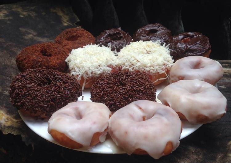 Donat aneka toping