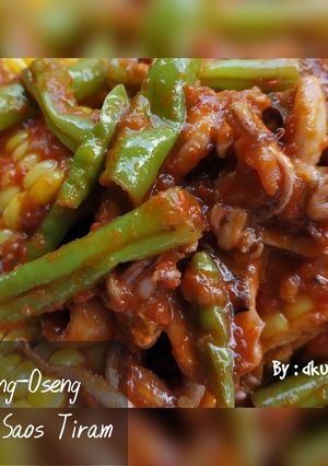 Foto resep Oseng-oseng Cumi Saos Tiram