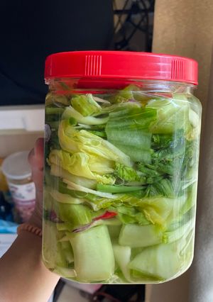 Hình của món Dưa Cải Muối.